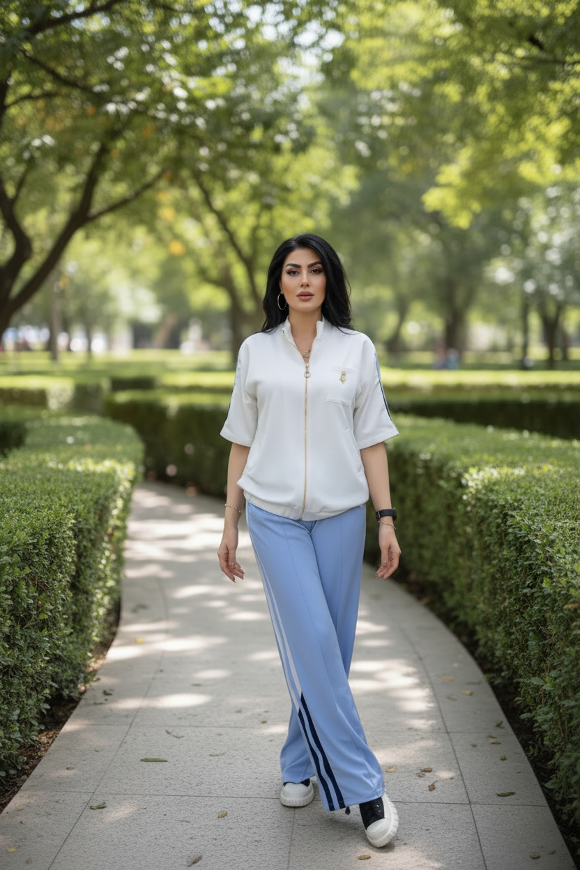 Relaxed Fit Sporty Chic Set