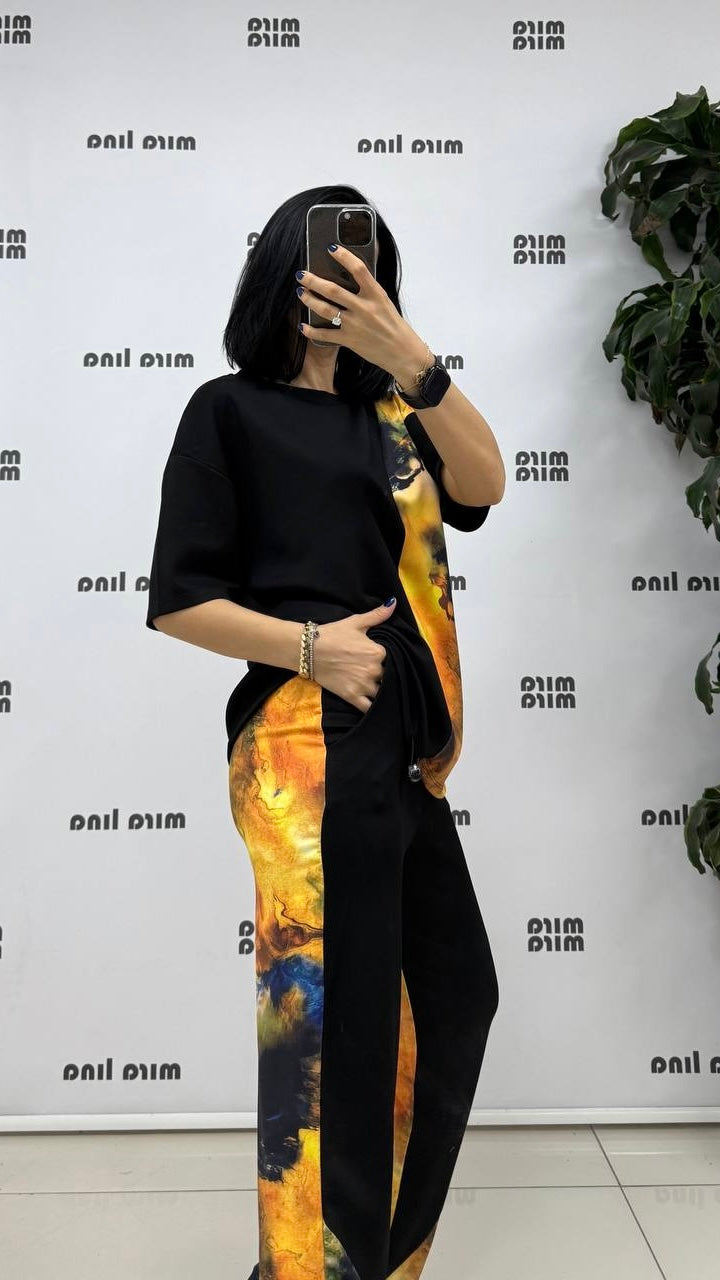 Miralina Fire Pants Set