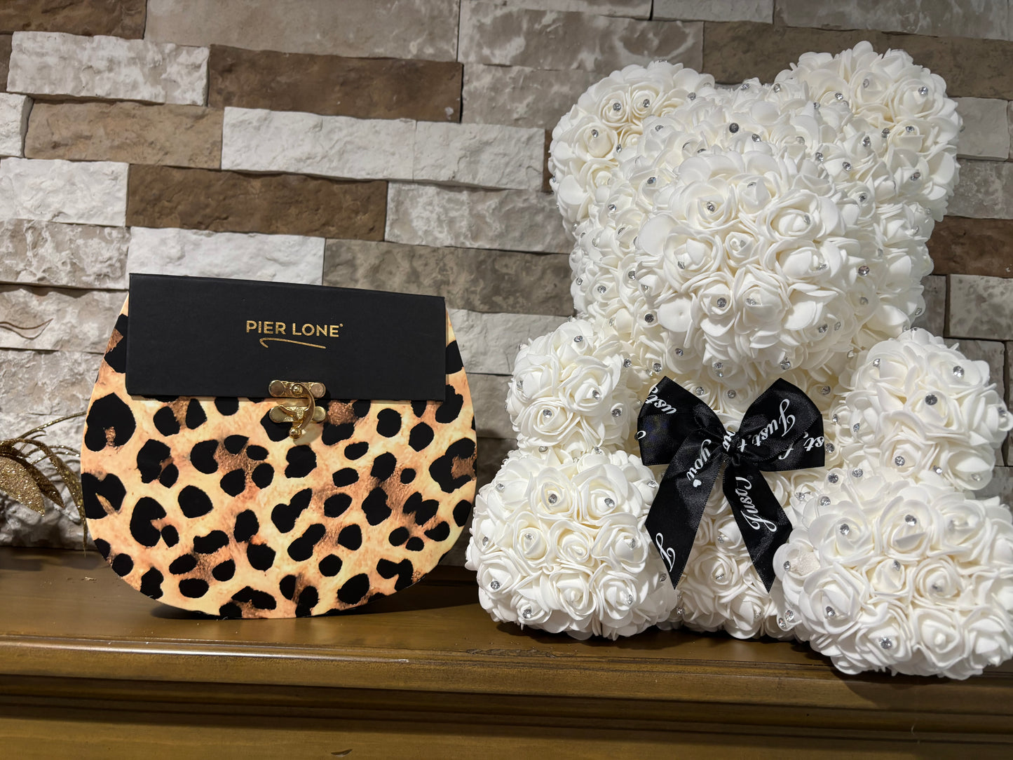 Pier Lone Gift Socks Box “Cheetah Bag”