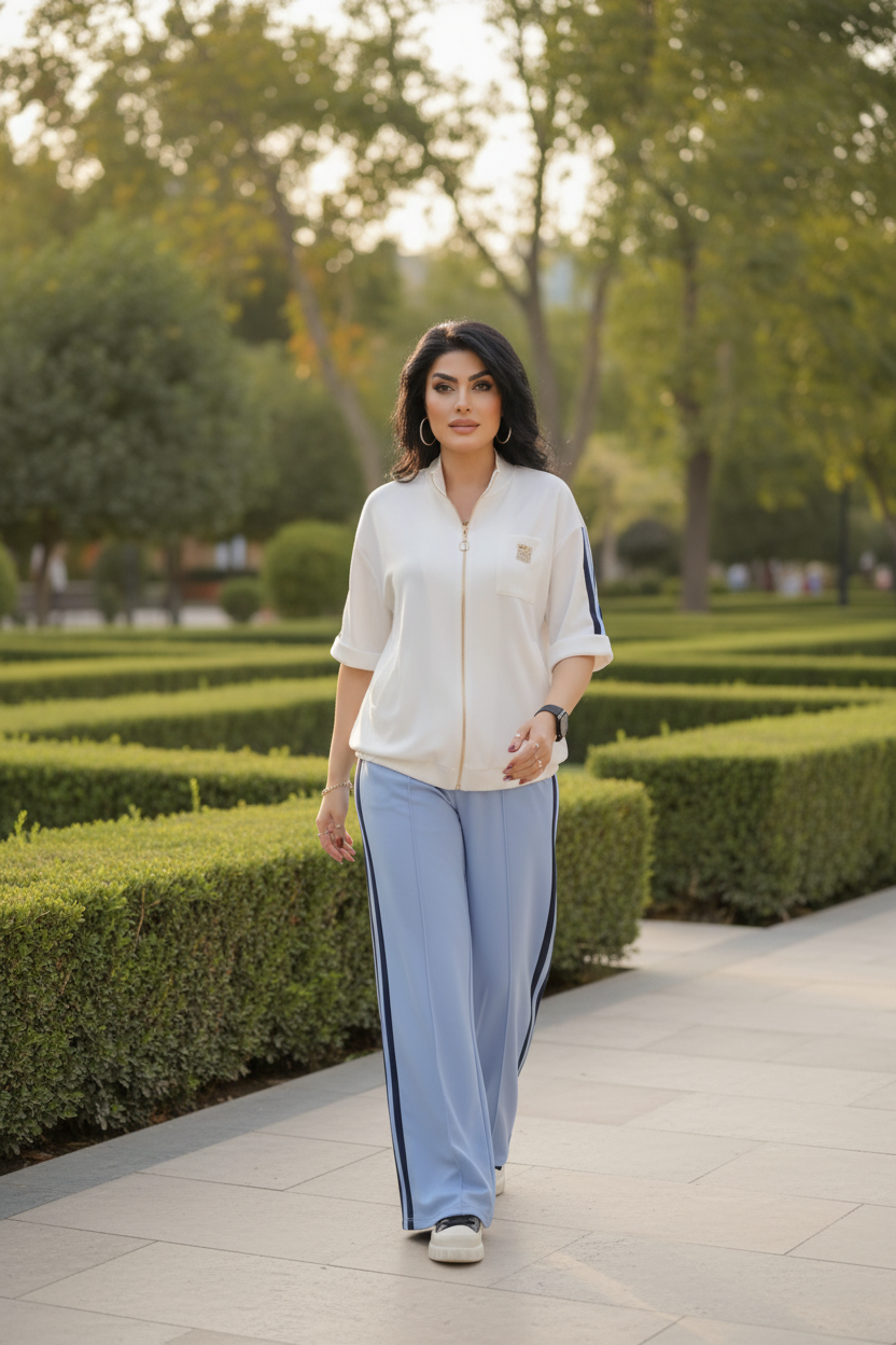 Relaxed Fit Sporty Chic Set