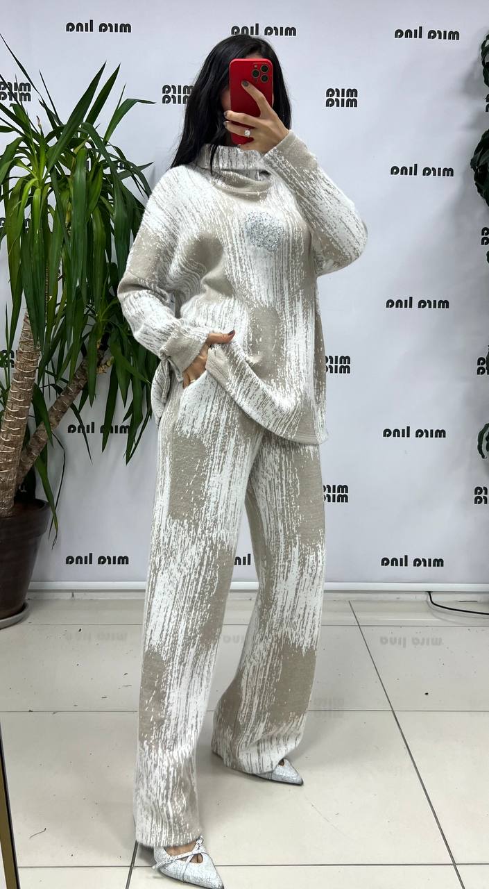 Miralina Angora Knitwear Suit