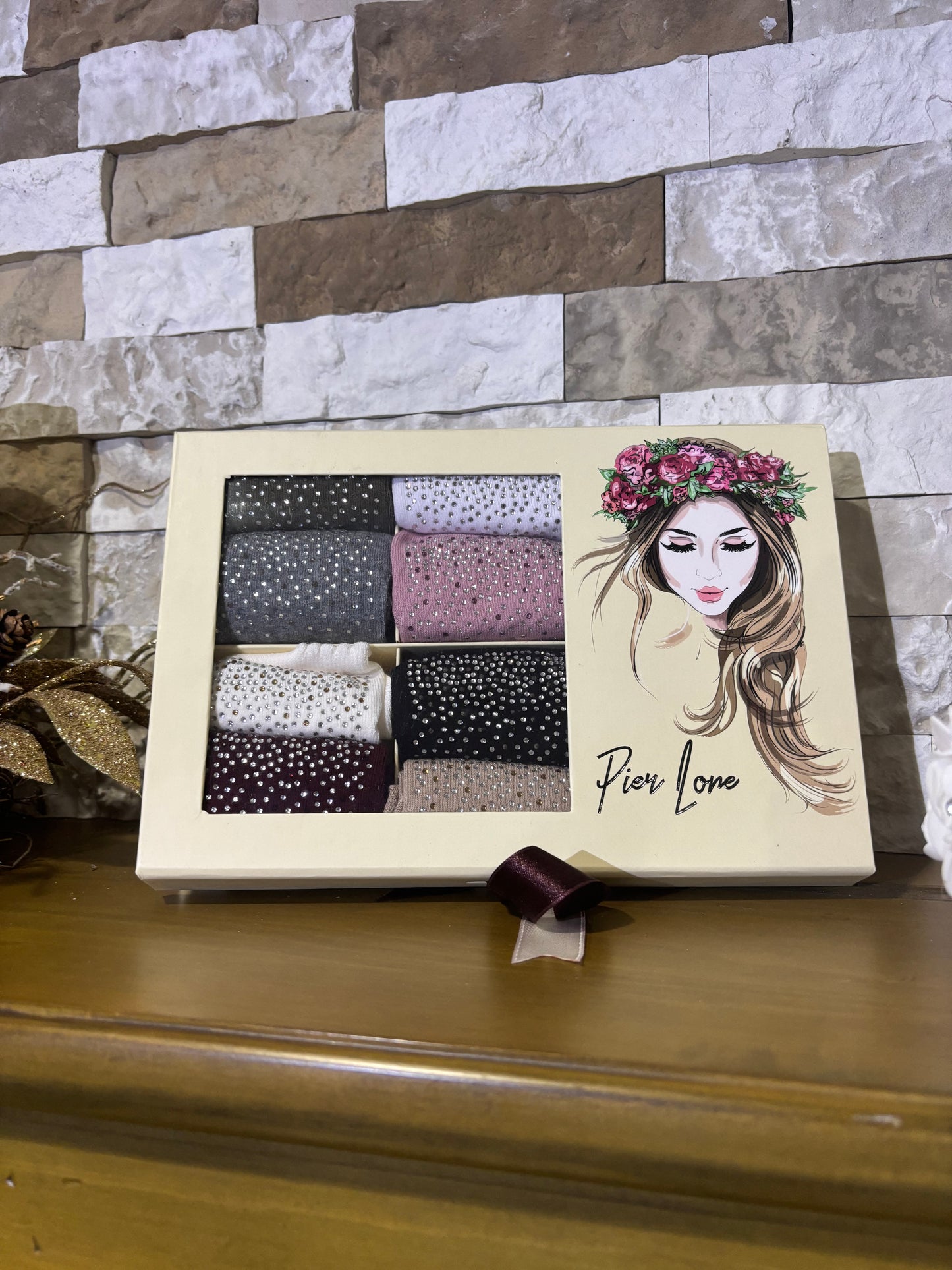 Pier Lone Socks Gift Box “Star fall”