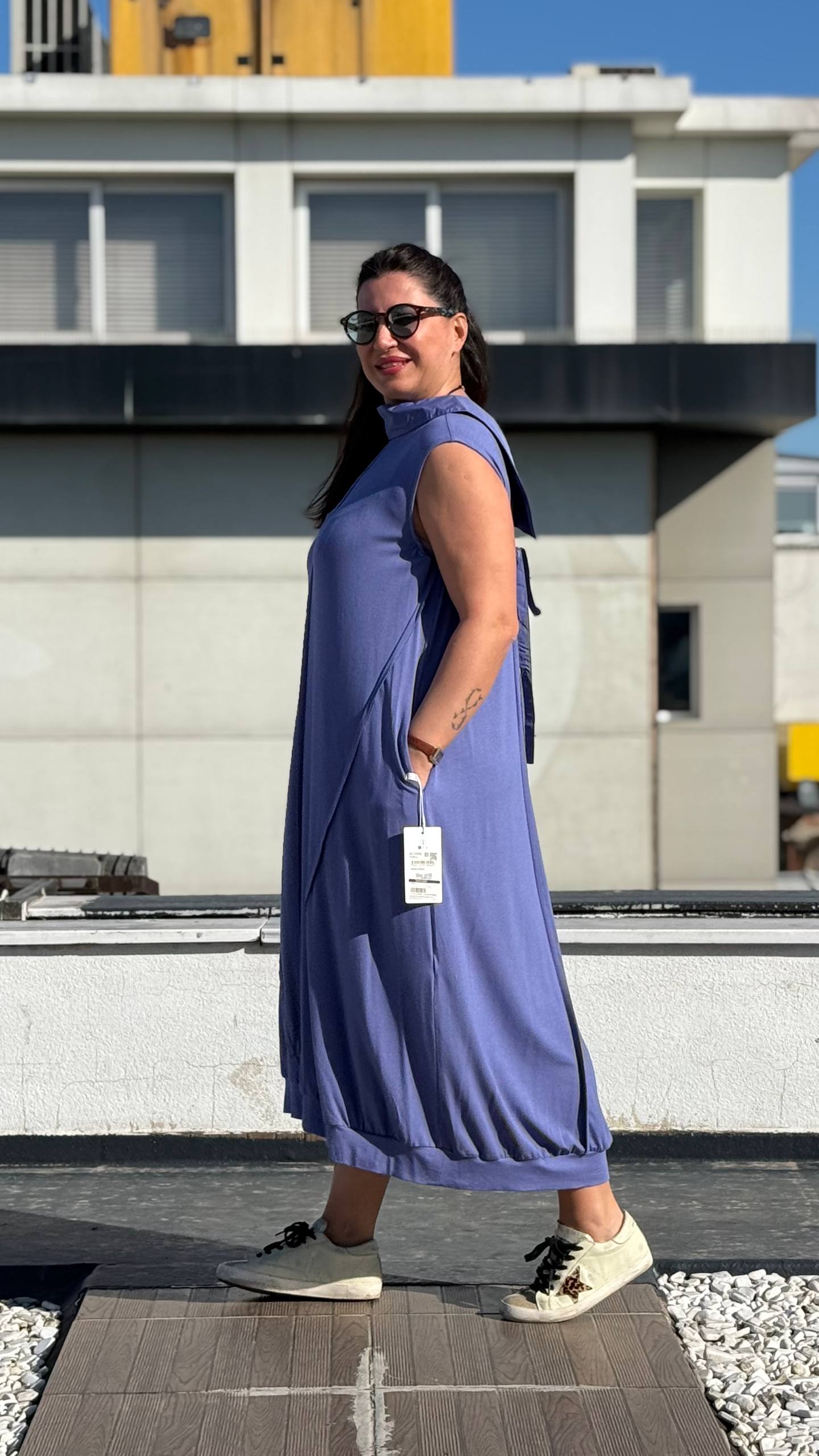 Luxe Aura Cocoon Dress