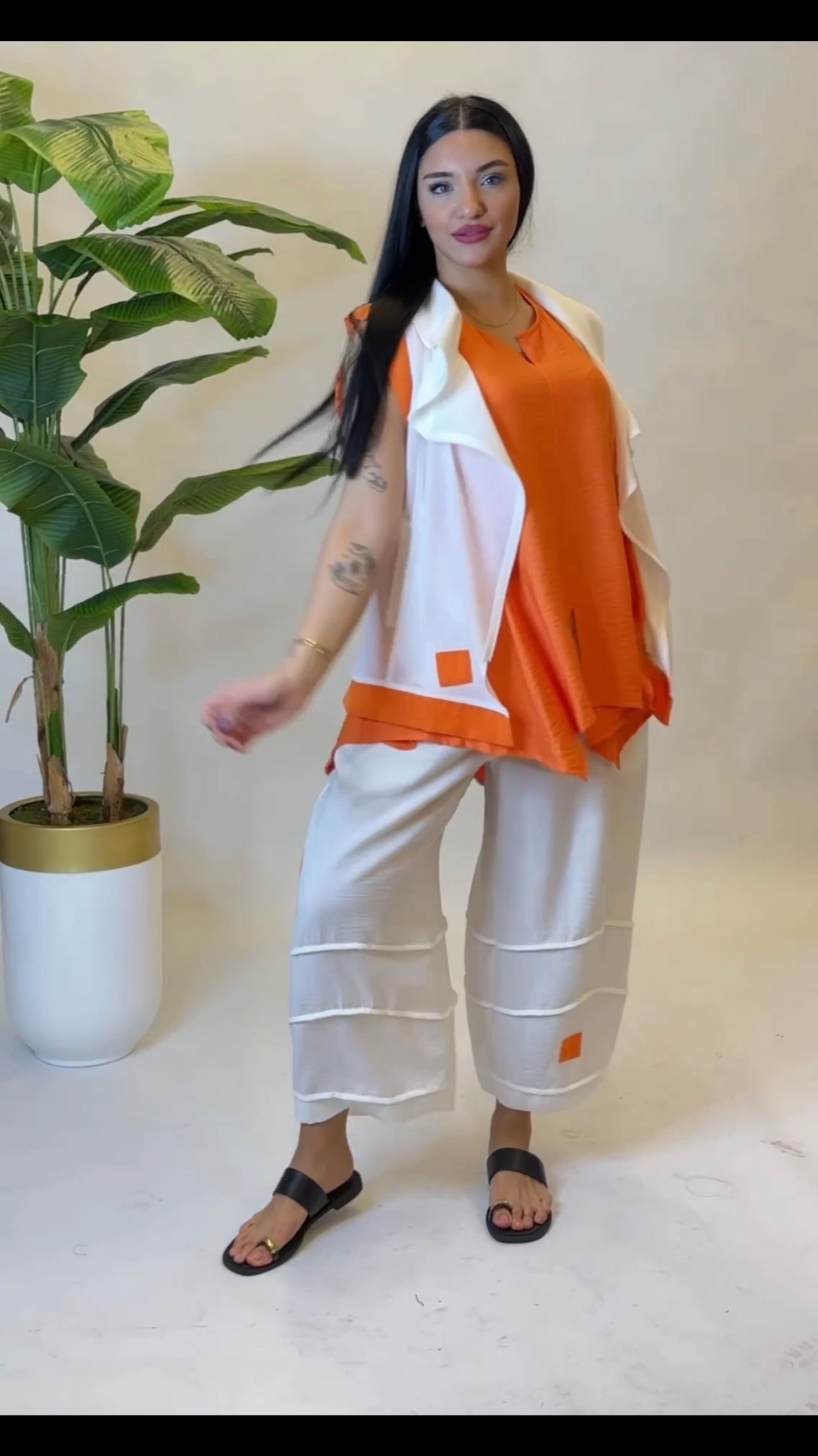 Alyans Two Piece Pants Set