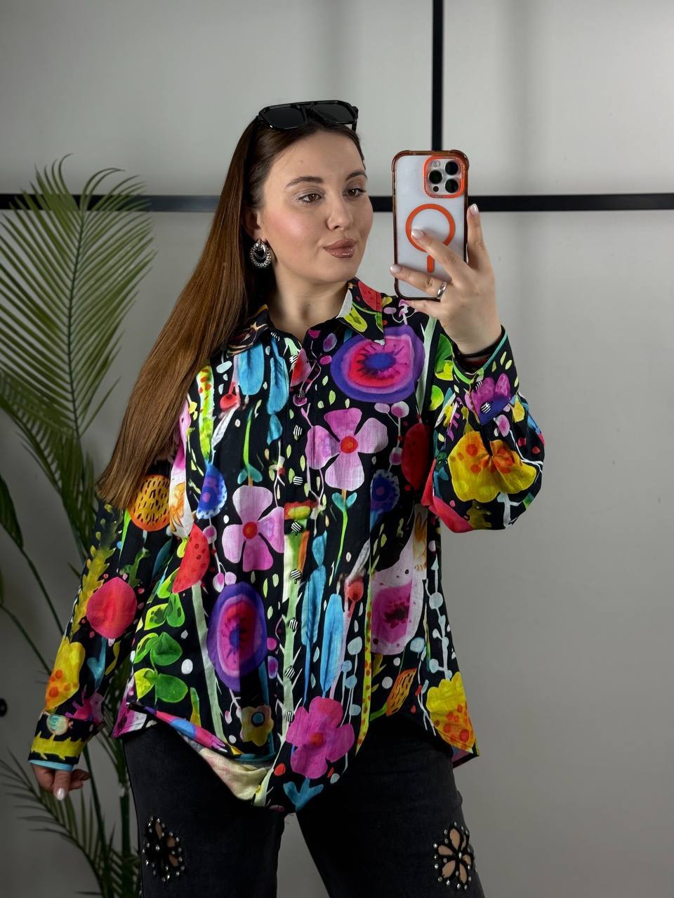 Vivid Garden Luxe Blouse