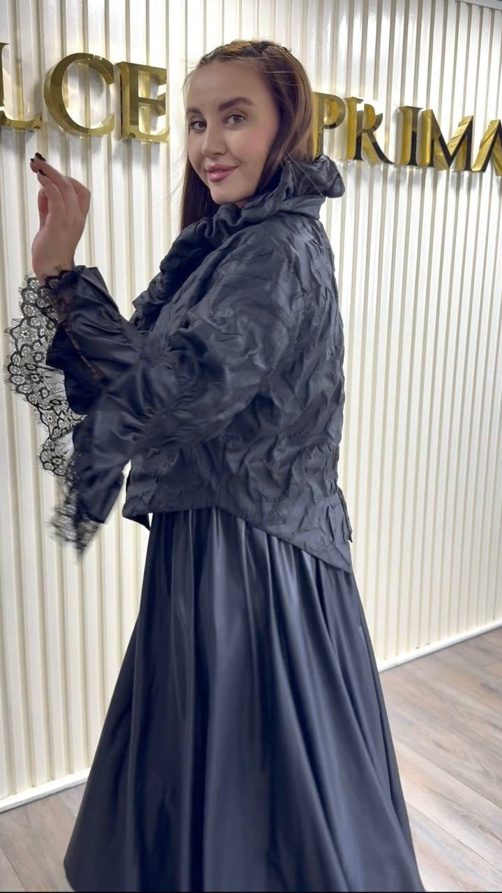 Riberance Royal Attire - Eco Leather Dress and Jacket