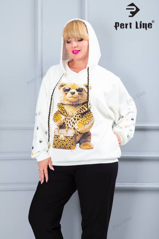 La Sortie Bear Hoodie