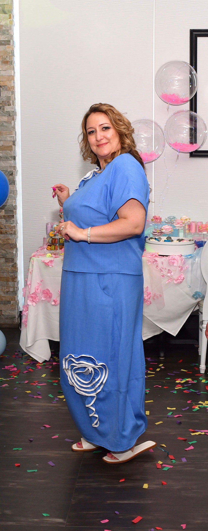 LUANI 2 pcs Skirt Set