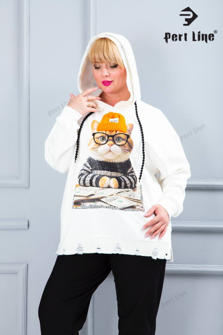 La Sortie Kitty Hoodie