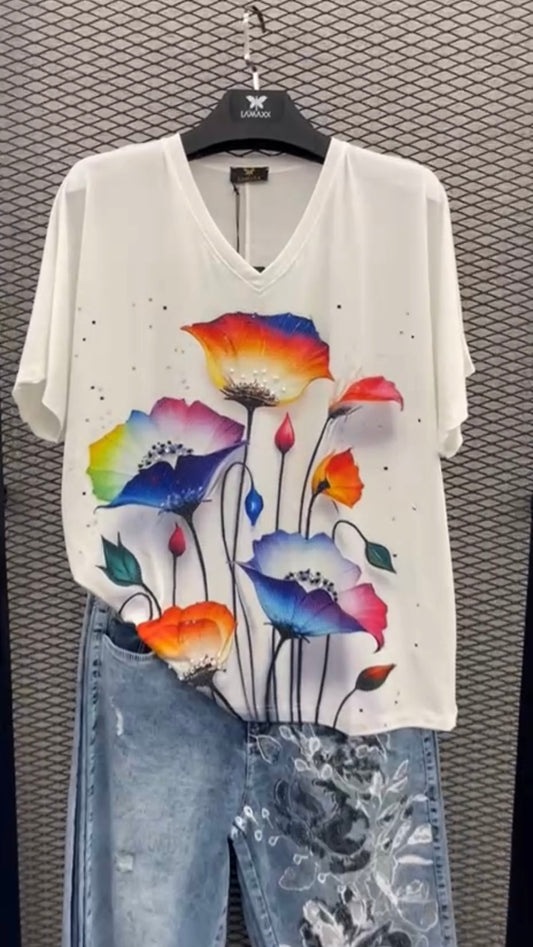 Lamaxx Wild Flowers T-Shirt