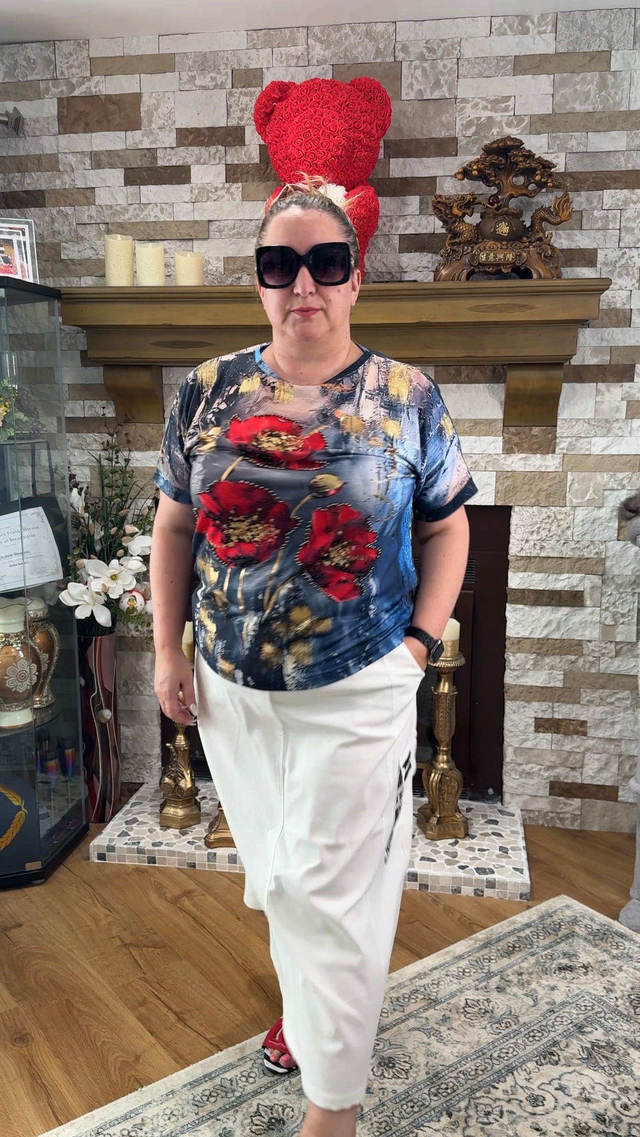 Lamaxx Poppy Flower T-Shirt