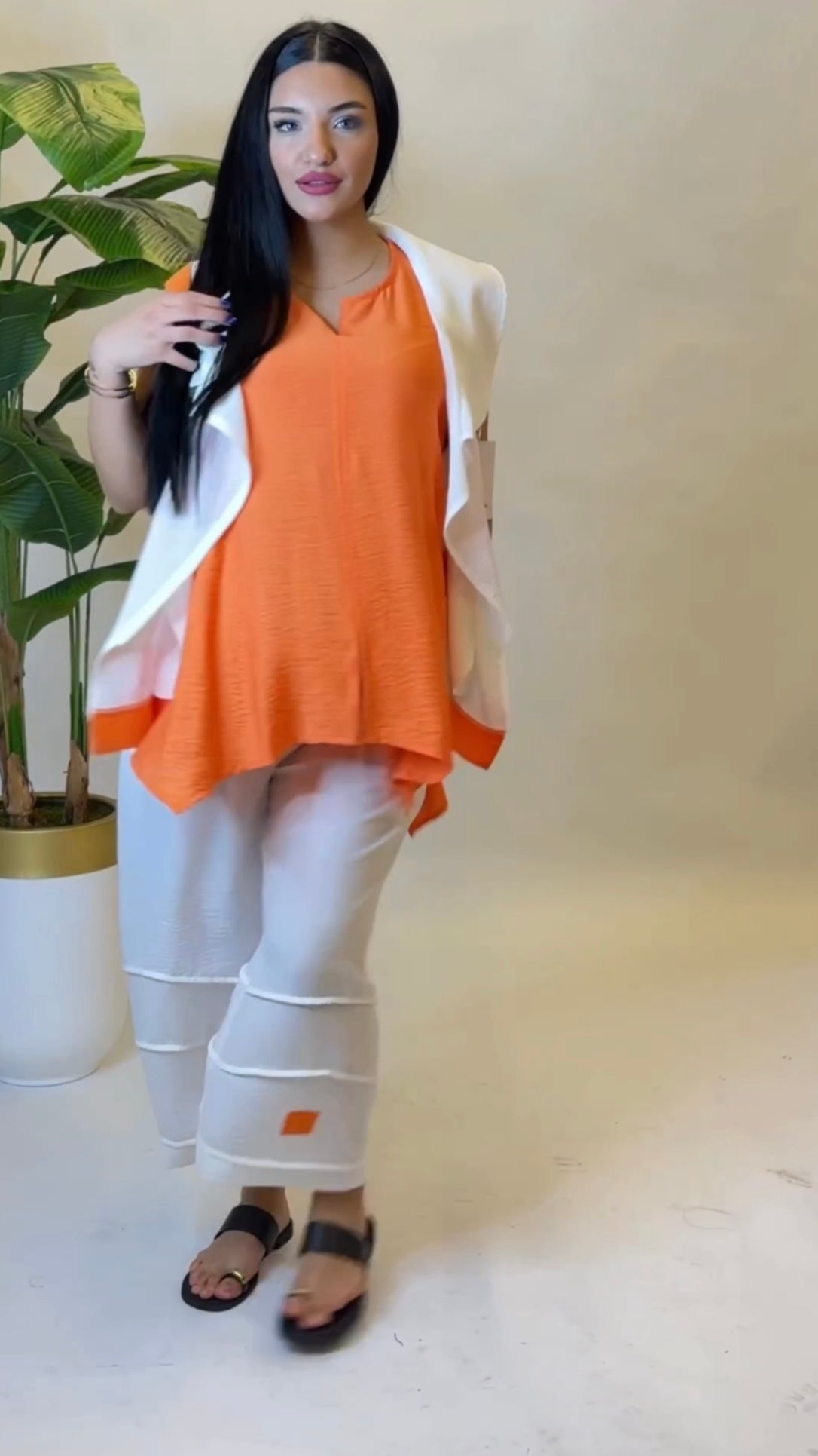 Alyans Two Piece Pants Set