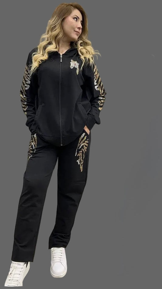 AmarModa Tiger activewear Set