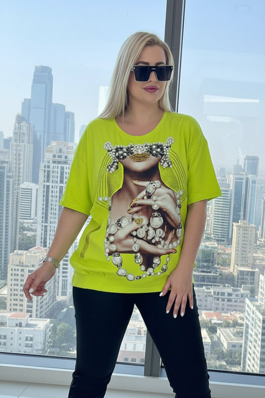 LAMAXX T-SHIRT Pearl Lady