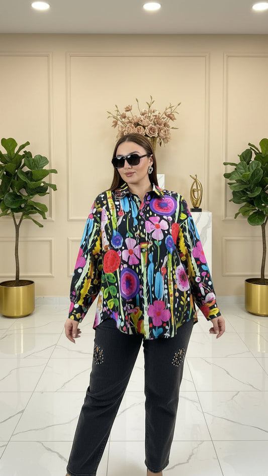 Vivid Garden Luxe Blouse